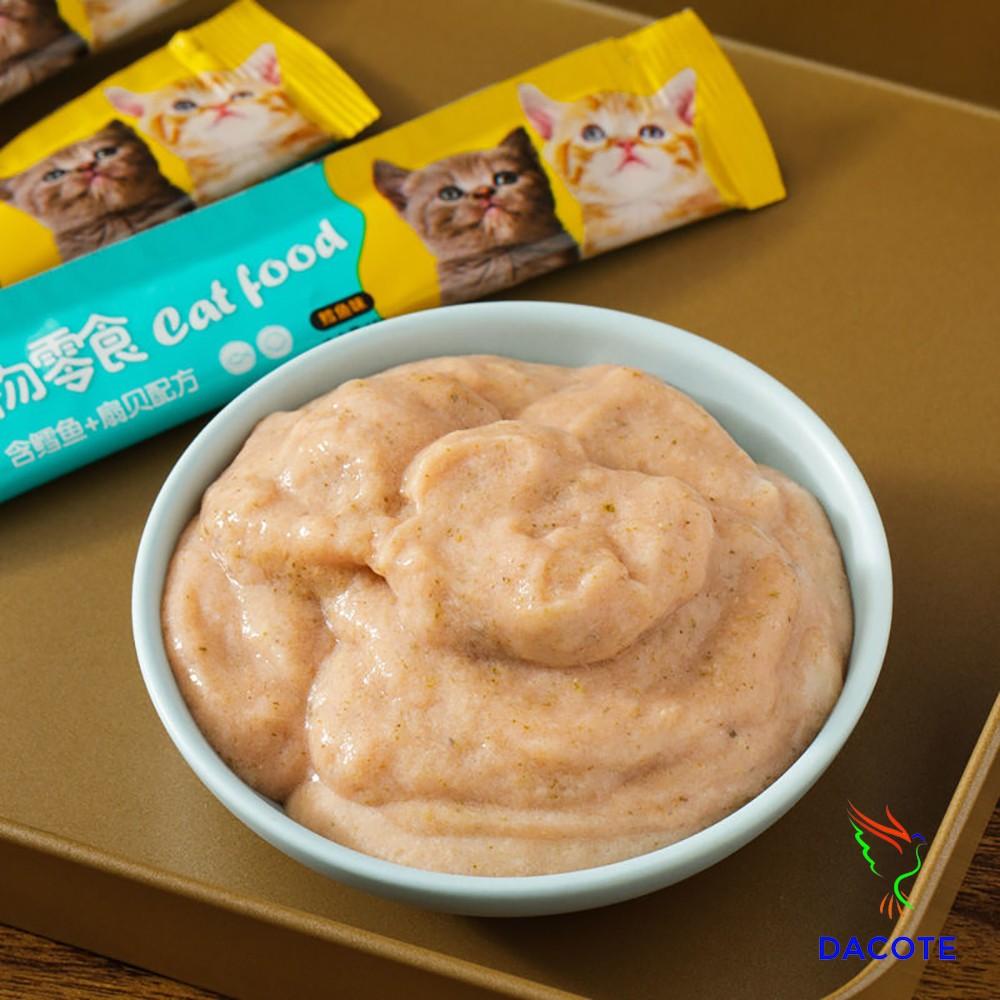 Súp thưởng cho mèo Shizuka, cat food đầy đủ dinh dưỡng thanh 15g