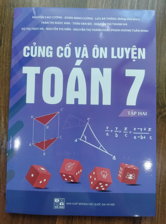 Hình ảnh Sách - Củng cố và Ôn luyện Toán 7 (Tập 1 + Tập 2) theo chương trình giáo dục phổ thông mới