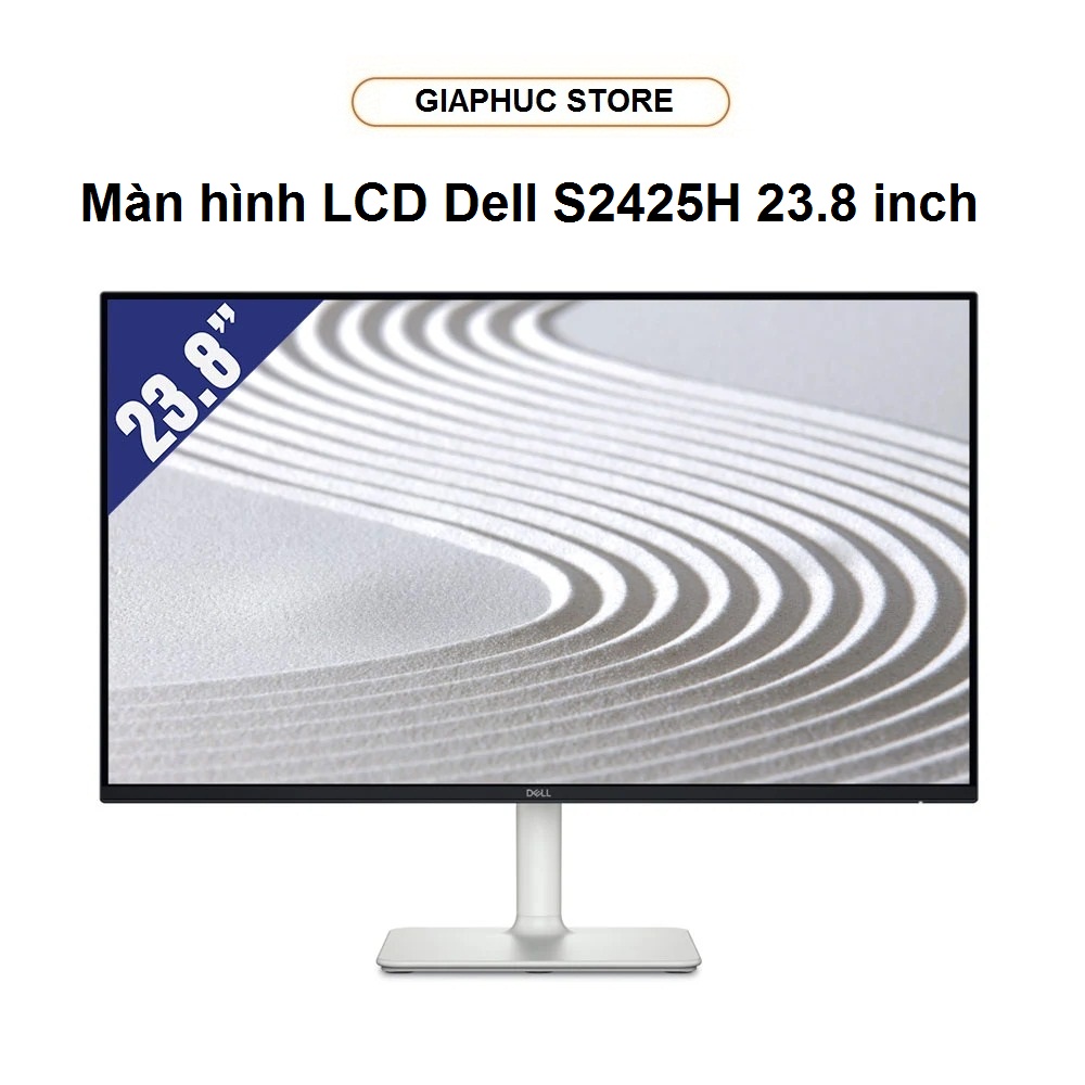 Màn hình LCD Dell S2425H Có Loa Kép (23.8 inch/ 1920 x 1080/ 250 cd/m2/ 4ms/ 100Hz) - Hàng Chính Hãng