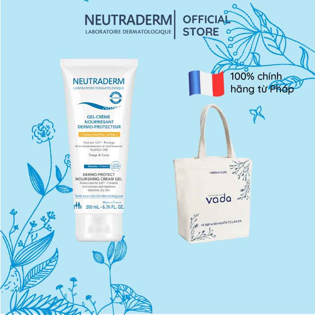 Sữa Dưỡng Thể Cho Gia Đình Neutraderm Chính Hãng Pháp Nuôi Dưỡng Da Mềm Mịn, Dưỡng Ẩm Dành Cho Nhiều Loại Da - Da thường/nhạy cảm - 200ml