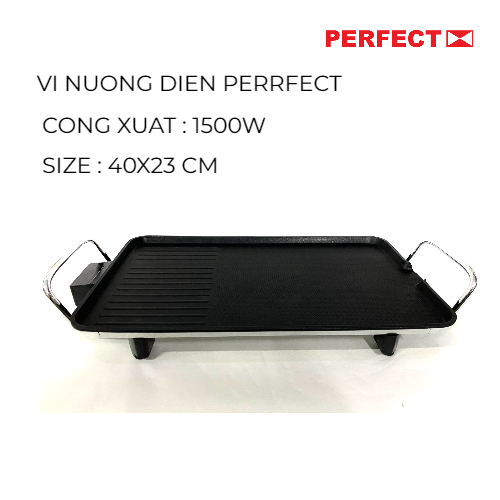 VỈ CHIÊN NƯỚNG PERFECT 1500W Hàng Chính Hãng