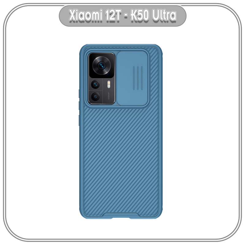 Ốp lưng cho Xiaomi 12T - K50 Ultra Nillkin CamShield che camera - Hàng nhập khẩu