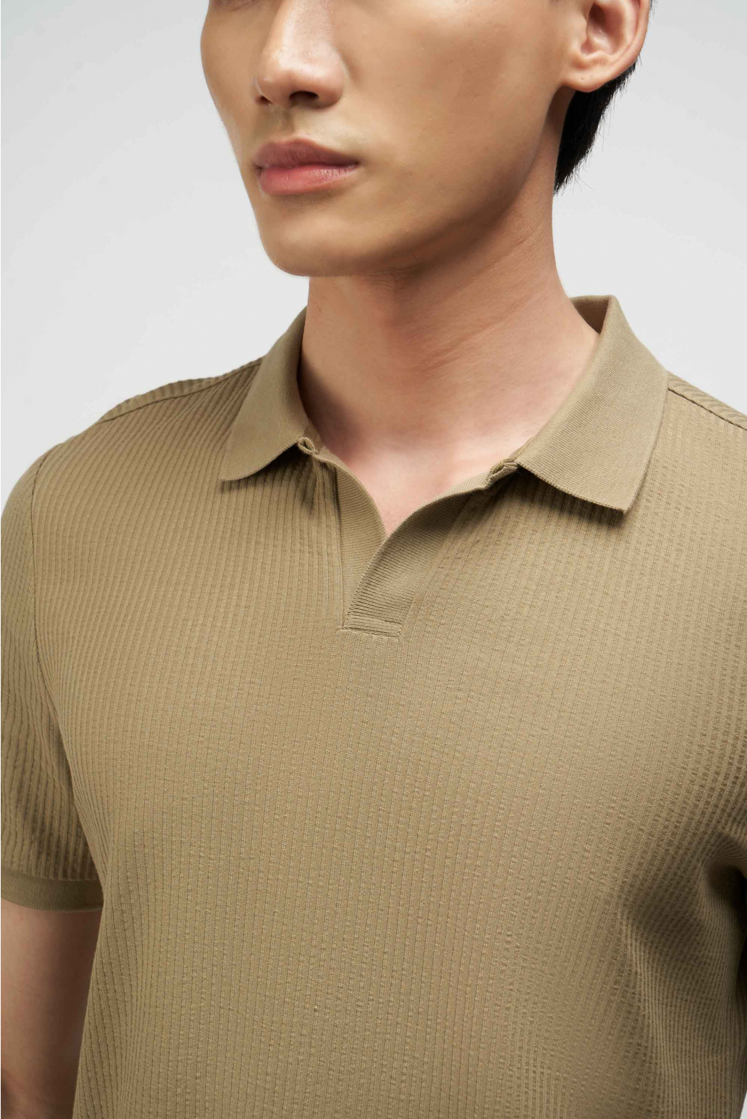Áo thun Polo nam cổ V form slim (5 màu) - 10S22POL045 | LASTORE MENSWEAR