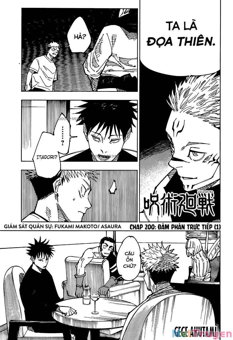 jujutsu kaisen - chú thuật hồi chiến chapter 200 2