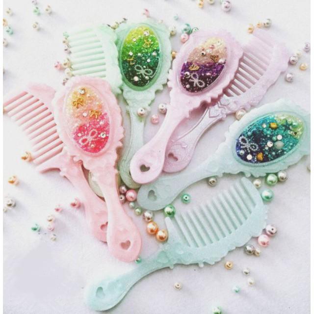 Khuôn Silicone Đúc Resin Gương Và Lược - Trường Thịnh Sài Gòn