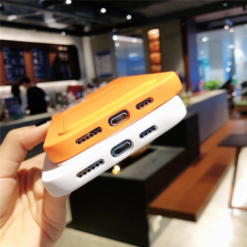 Ốp lưng dành cho iphone Có Khe Đựng Thẻ Thời Trang Cho Iphone 12 Mini Pro Max 11 Pro Max Xr Xs Max 6 7 8 Plus