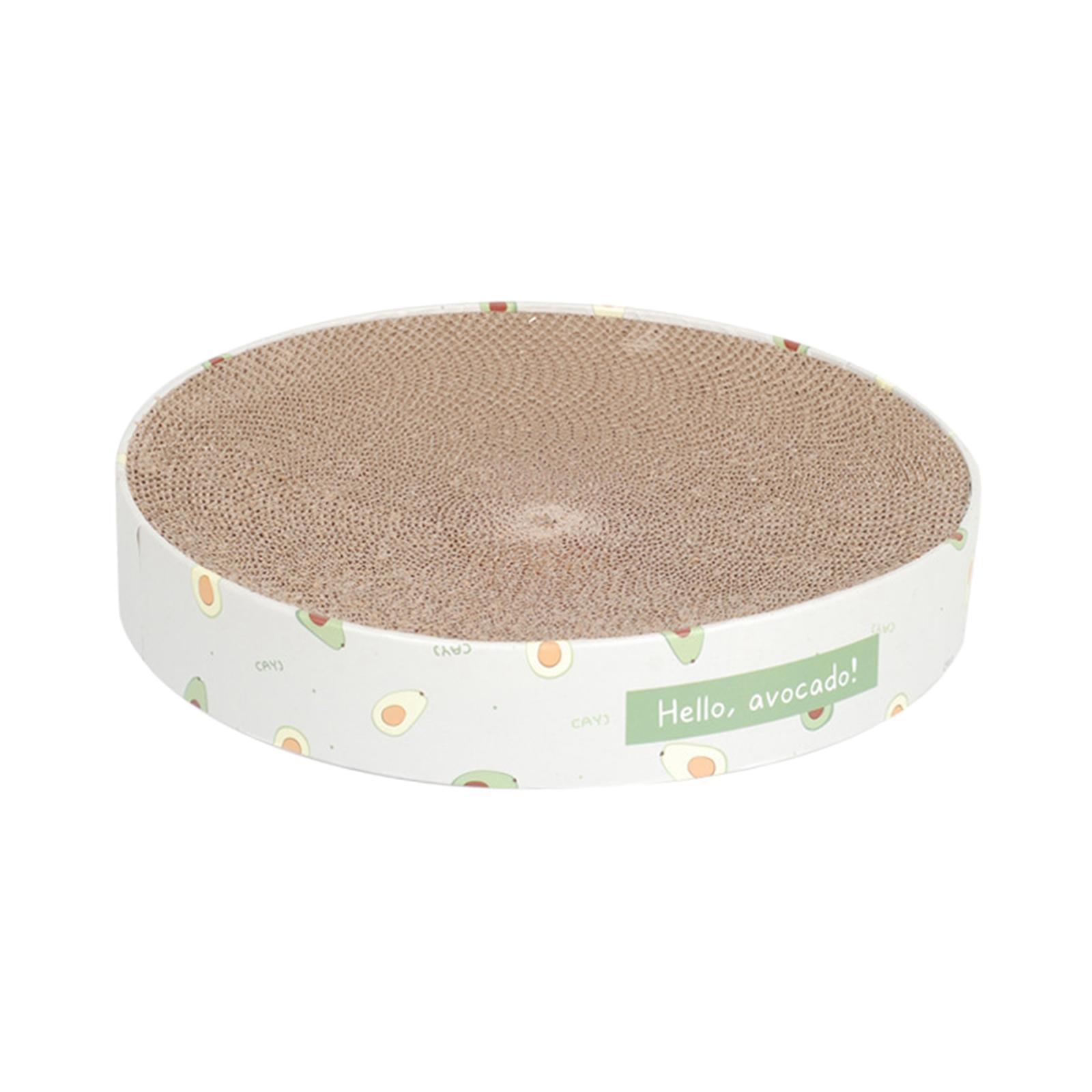 Cat Scratcher Pad Bowl Corrugated Lounge Bed Cat Scratching Board for Kitten