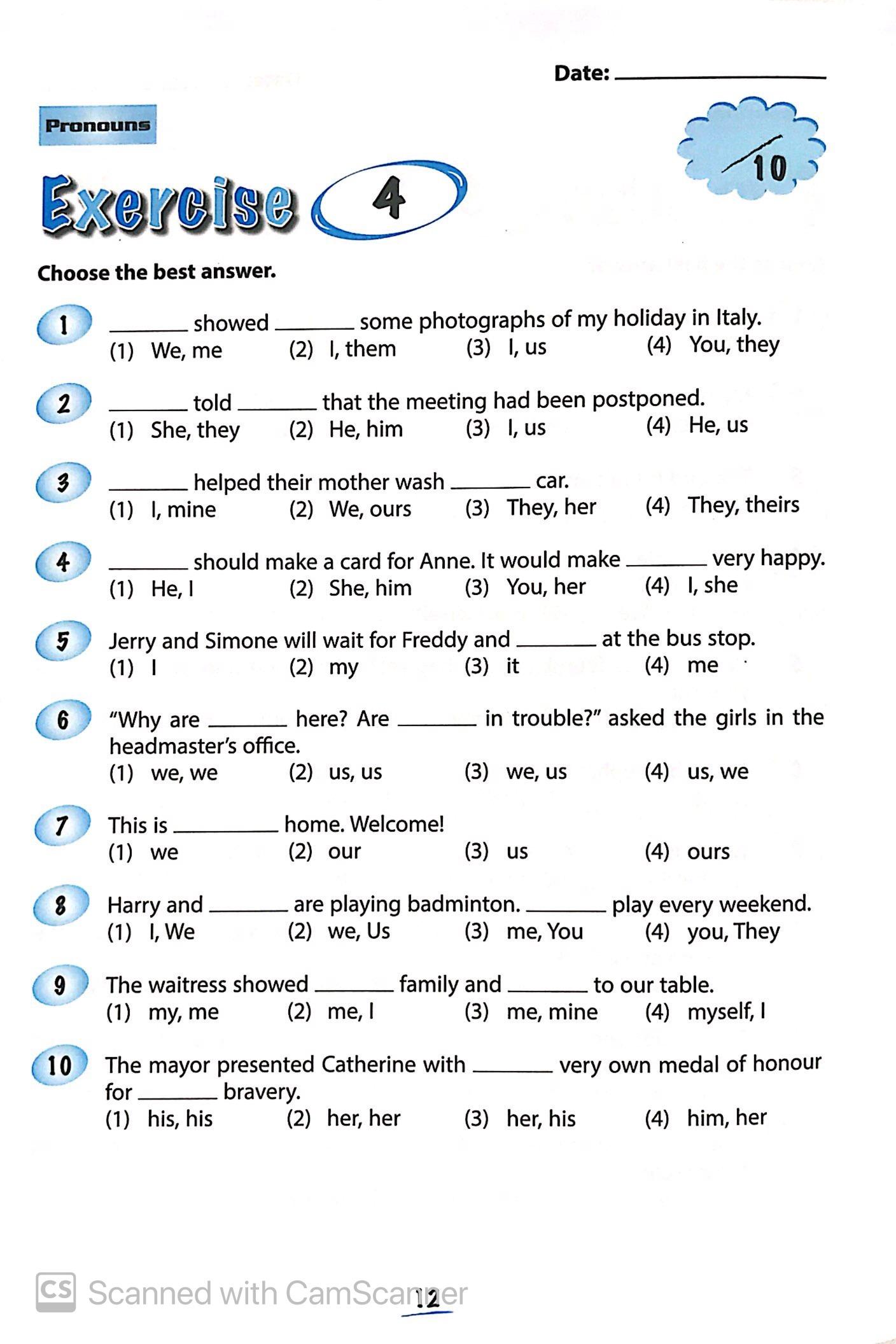 Elementary Grammar - Ngữ Pháp Tiếng Anh Cơ Bản Dành Cho Học Sinh (Workbook 6)