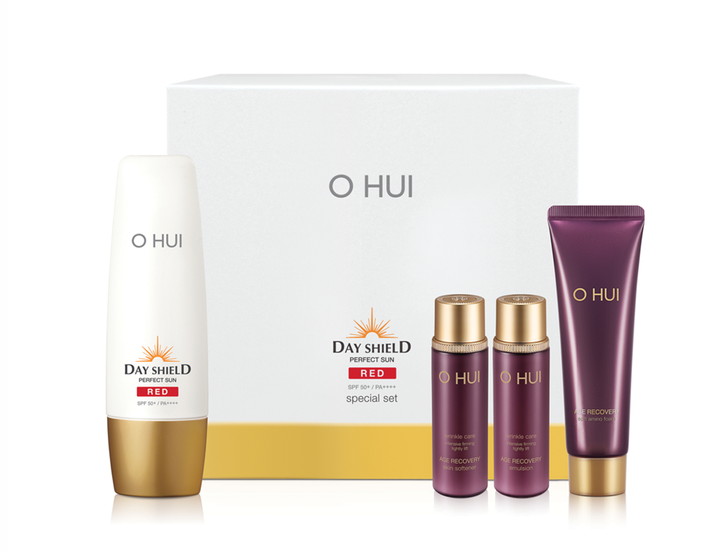 Bộ kem chống nắng OHUI DS PERFECT SUN RED SET