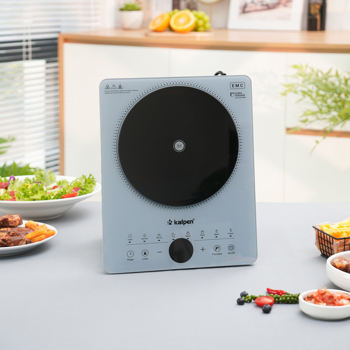 Bếp điện từ đơn Kalpen công suất 2000W hàng Đức, bảo hành 2 năm hàng chính hãng