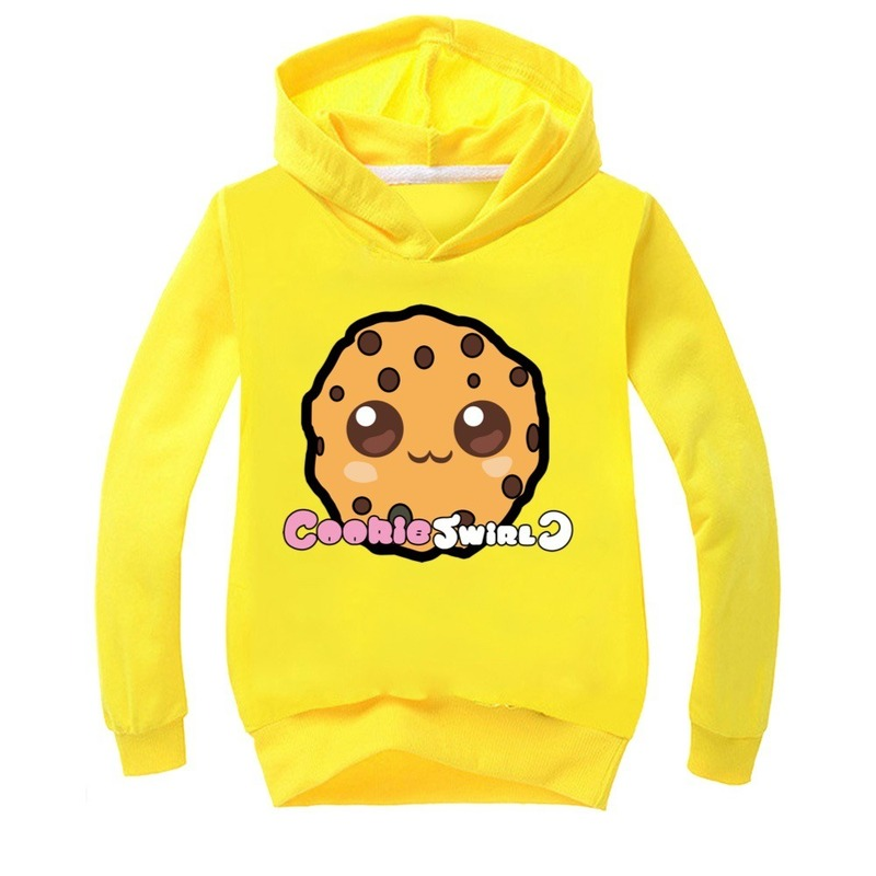 Bé Gái Bé Trai Áo Khoác Siêu Bánh Quy Xoáy C Áo Nỉ Dài Tay Áo Trẻ Em Quần Áo Game Áo Hoodie Kid Top Tee bộ Quần Áo Thể Thao