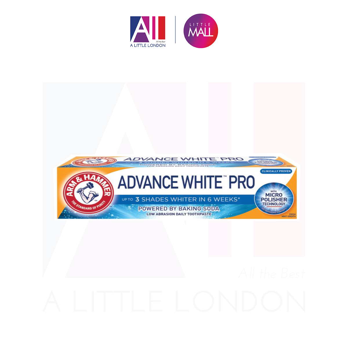 Kem đánh trắng răng Arm Advanced White Pro 75ml