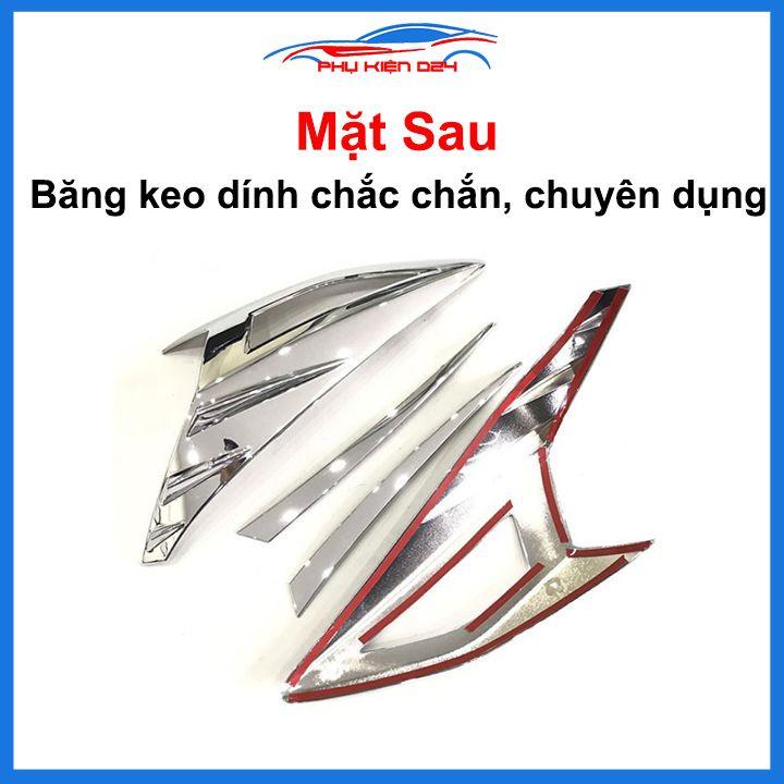 Ốp viền đèn pha hậu mạ crom Elantra 2016-2017-2018, 2019-2020 chống trầy trang trí bảo vệ xe