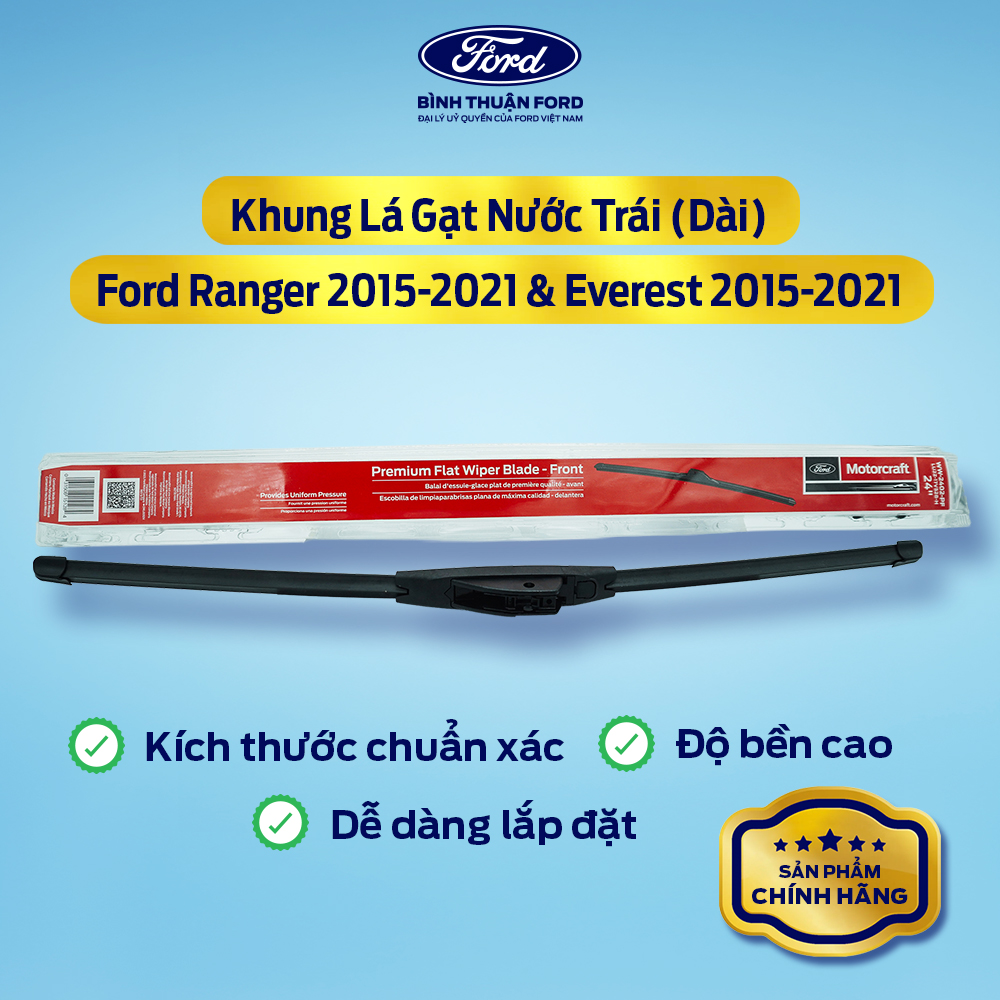 Khung Lá Gạt Nước (Phải/Trái) Ford Ranger 2015-2021 – Chính Hãng EB3Z17528G