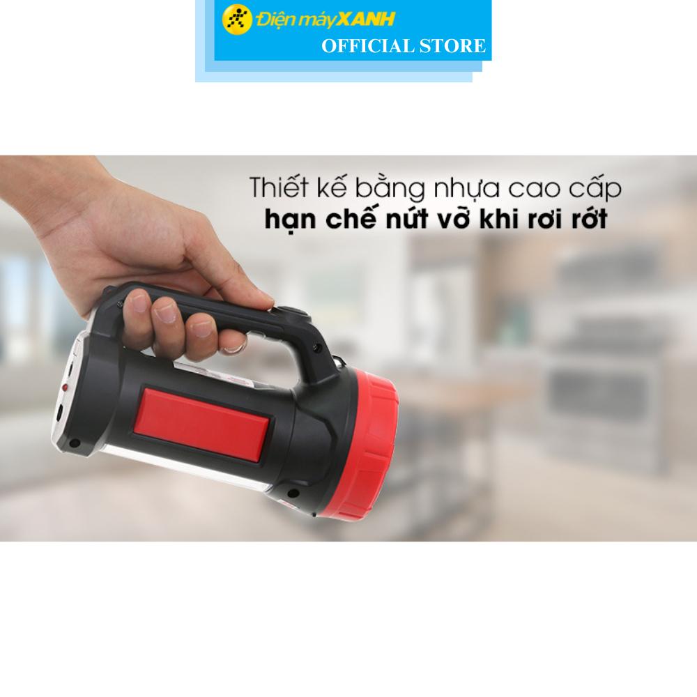 Đèn pin sạc đa năng Sunhouse SHE - 8100 - Hàng Chính Hãng