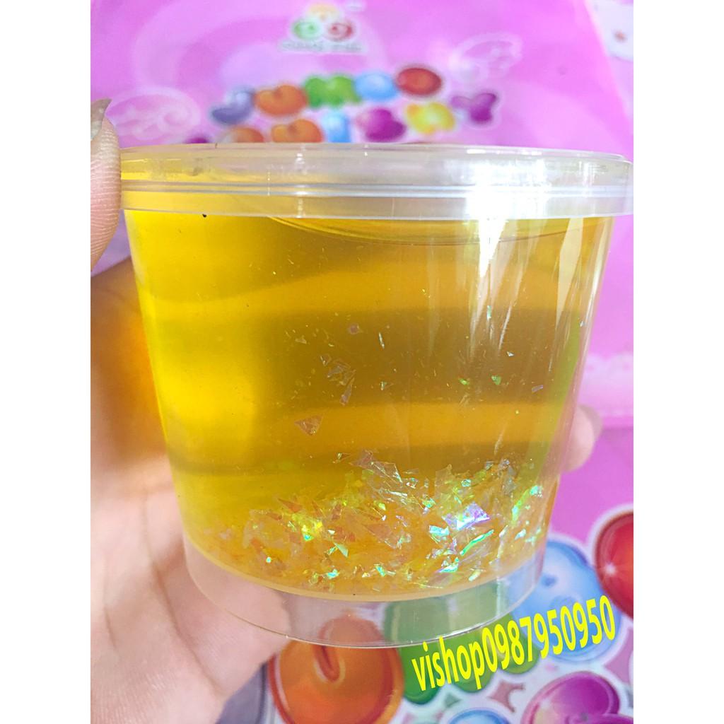 đồ chơi slime hộp to có kim tuyến lấp lánh mã RAX47 TGV-HL38