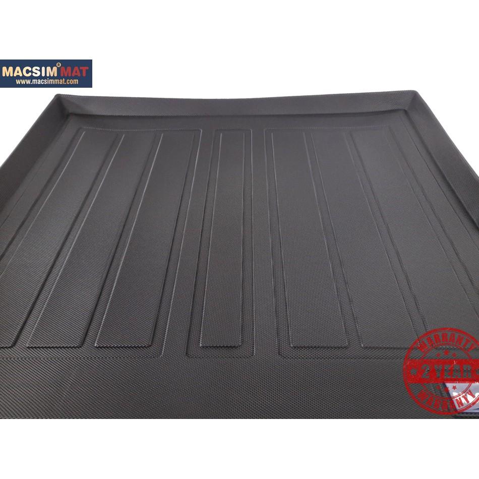 Thảm lót cốp xe ô tô LANDROVER Ranger Rover Sport nhãn hiệu Macsim chất liệu TPV cao cấp màu đen