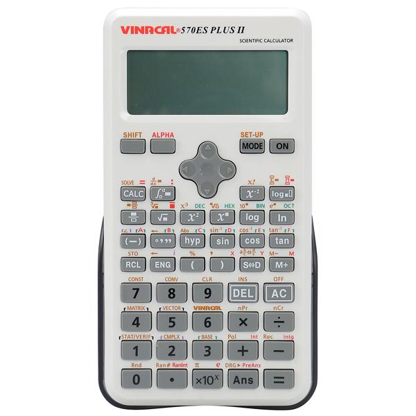 Máy Tính Vinacal 570ES Plus II - Màu Xám