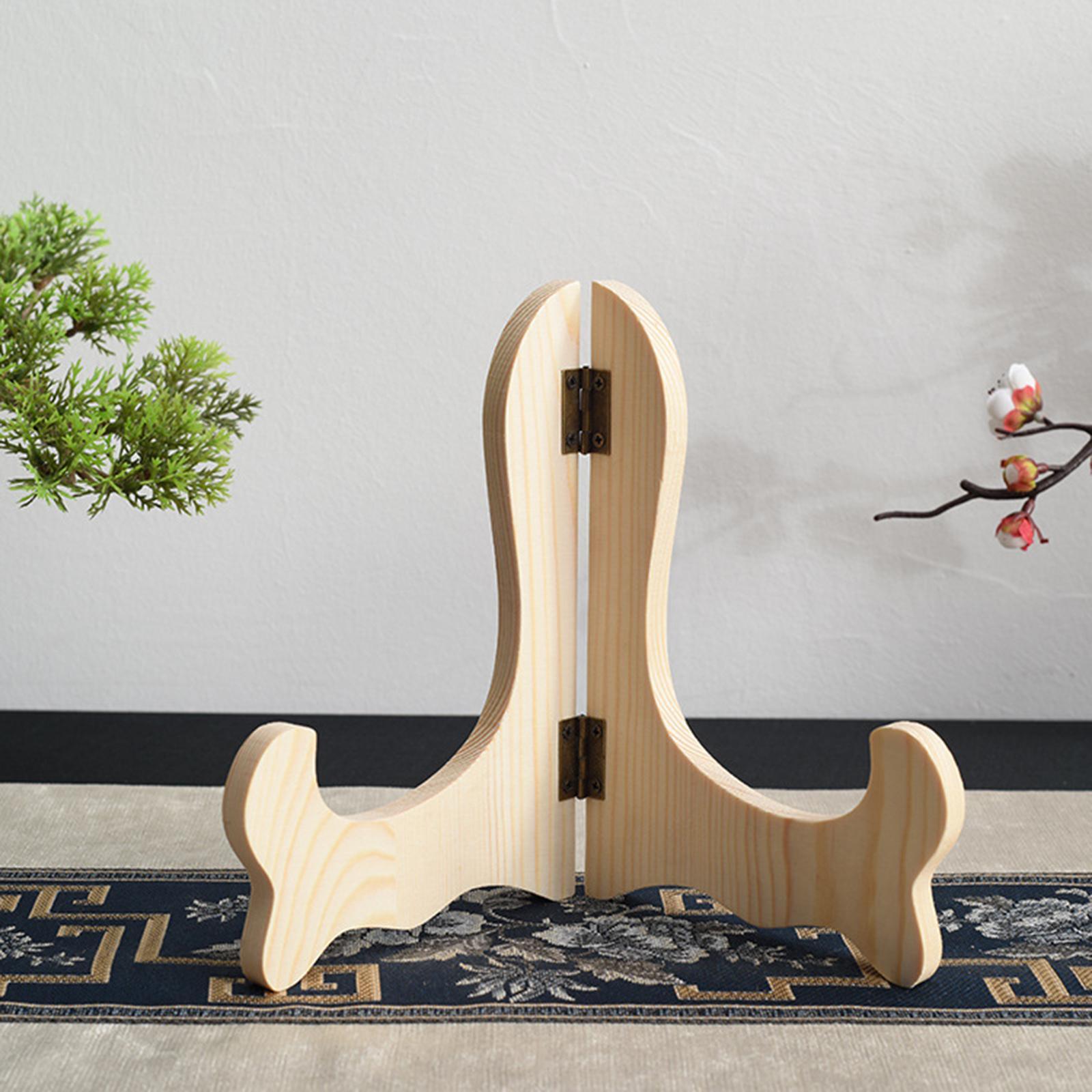 Plate Stands for Display,Plate Holder Display Stand Frame Holder Stand for Picture, Decorative Plate, Platter, Book, Photo Easel