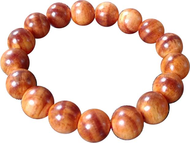 Vòng phong thủy gỗ huyết long 12 ly - Hợp mệnh Hỏa, Thổ, Mộc