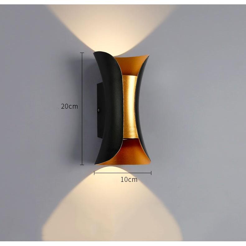Đèn tường bóng LED chiếu sáng hai chiều trang trí nội thất sang trọng, hiện đại. - Đèn Phương Anh