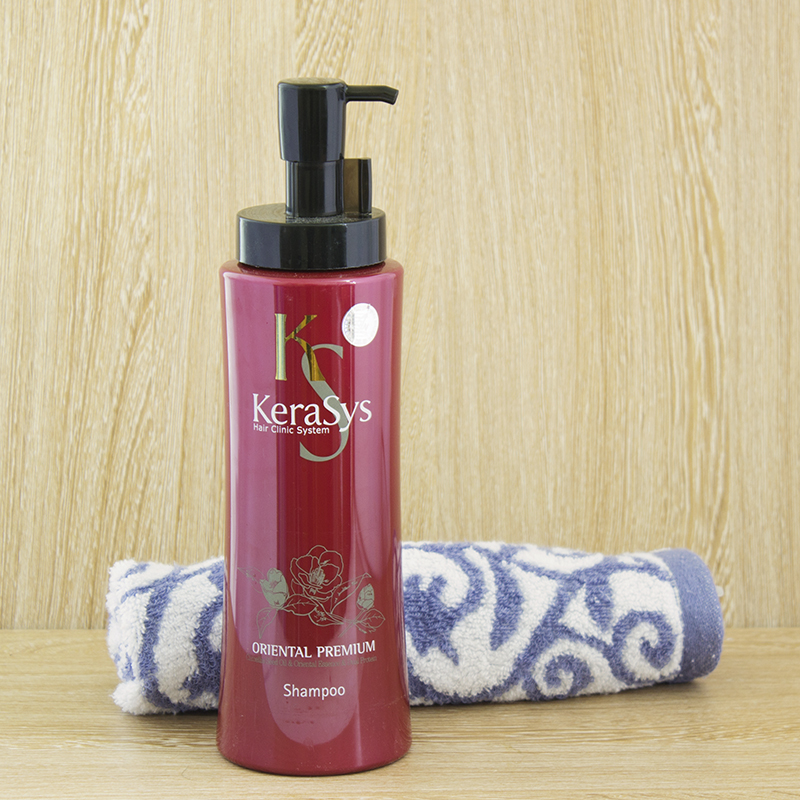 Dầu gội Kerasys Oriental Premium phục hồi tóc Hàn Quốc 600ml + Móc khoá