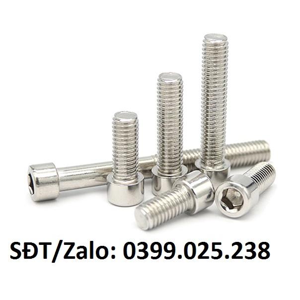 Bộ 10 Bu lông M10 lục giác chìm đầu trụ INOX