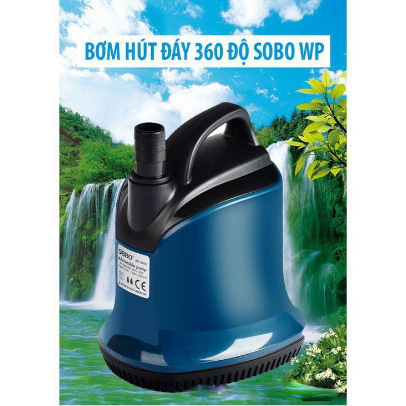 Máy bơm chìm hút cặn đáy bơm nước bể cá thuỷ sinh SOBO WP 600D-80W - 5000Lit/H