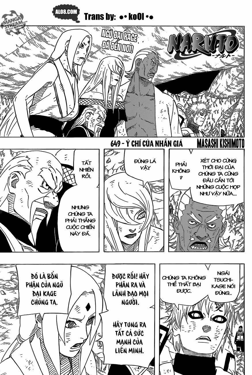 naruto - cửu vĩ hồ ly chapter 649 1