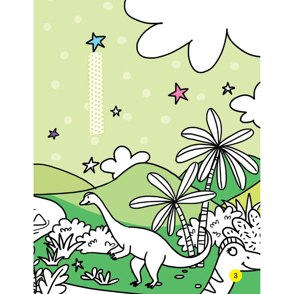 Tô màu và dựng hình 3D - Khủng long