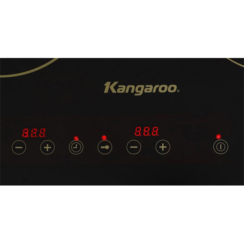 Bếp đôi điện từ hồng ngoại Kangaroo KG499N - Hàng Chính Hãng