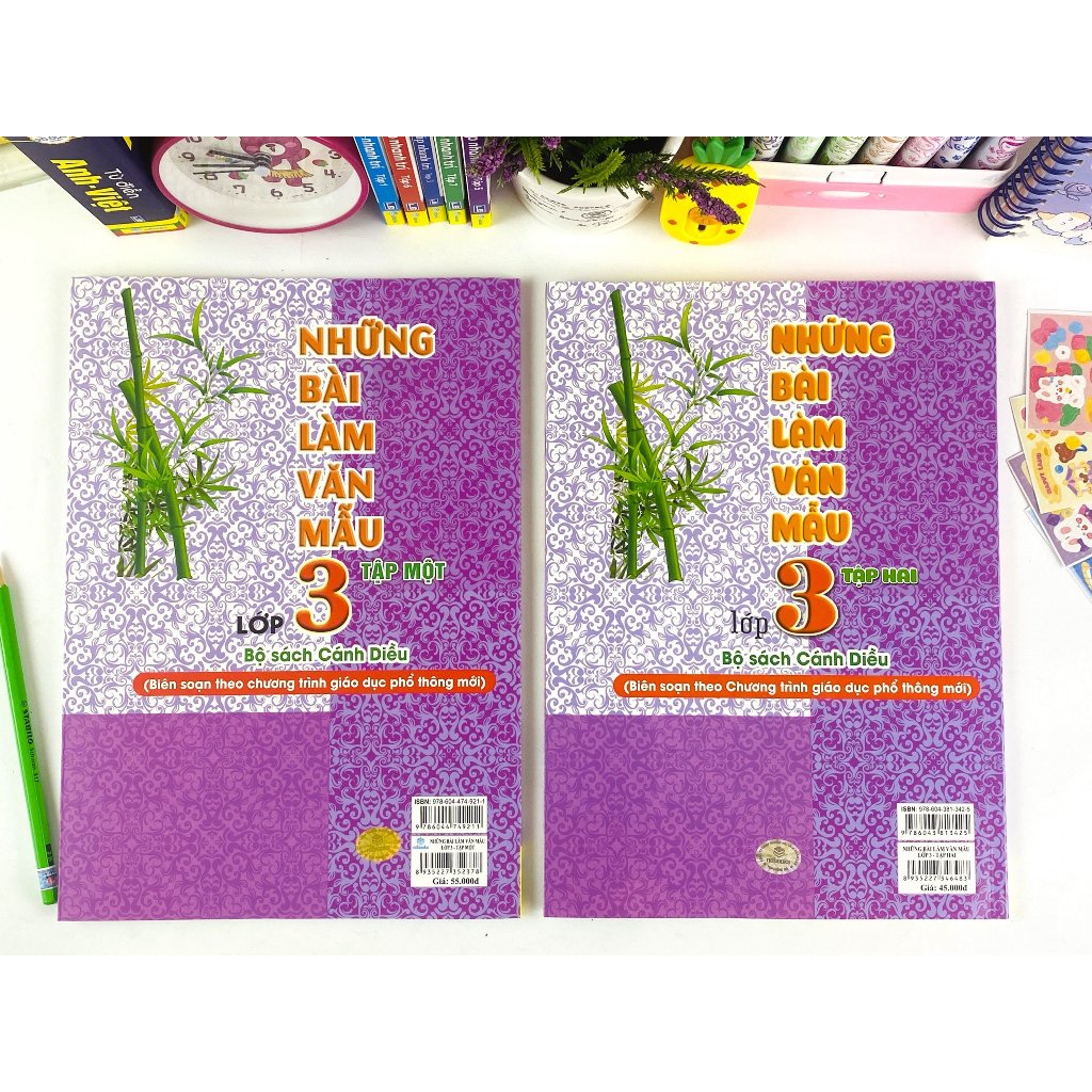 Sách - Những Bài Làm Văn Mẫu Lớp 3 Tập hai - Biên Soạn Theo Chương Trình GDPT Mới - Cánh Diều