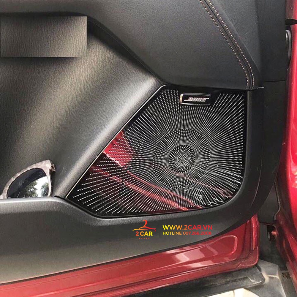 Ốp Tapli, màng loa cánh cửa xe Mazda CX5, CX-5 2018- 2022 Ốp chống xước cánh cửa, Hàng TiTan Cao Cấp