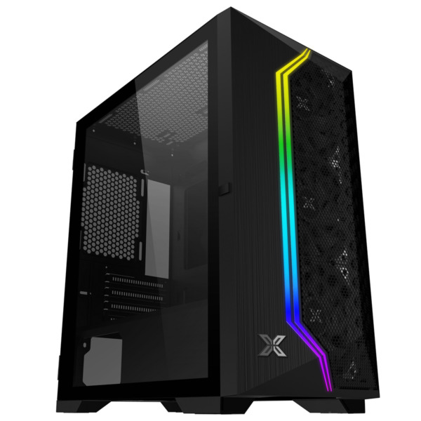 XIGMATEK Gemini II 3FB – Premium Gaming Micro Tower Case (3x Fan)_HÀNG CHÍNH HÃNG