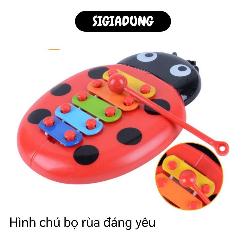 Đàn Gõ - Đồ Chơi Nhạc Cụ Hình Bọ Cánh Cứng 5 Nốt Nhạc Cho Bé Chơi Nhạc 6860