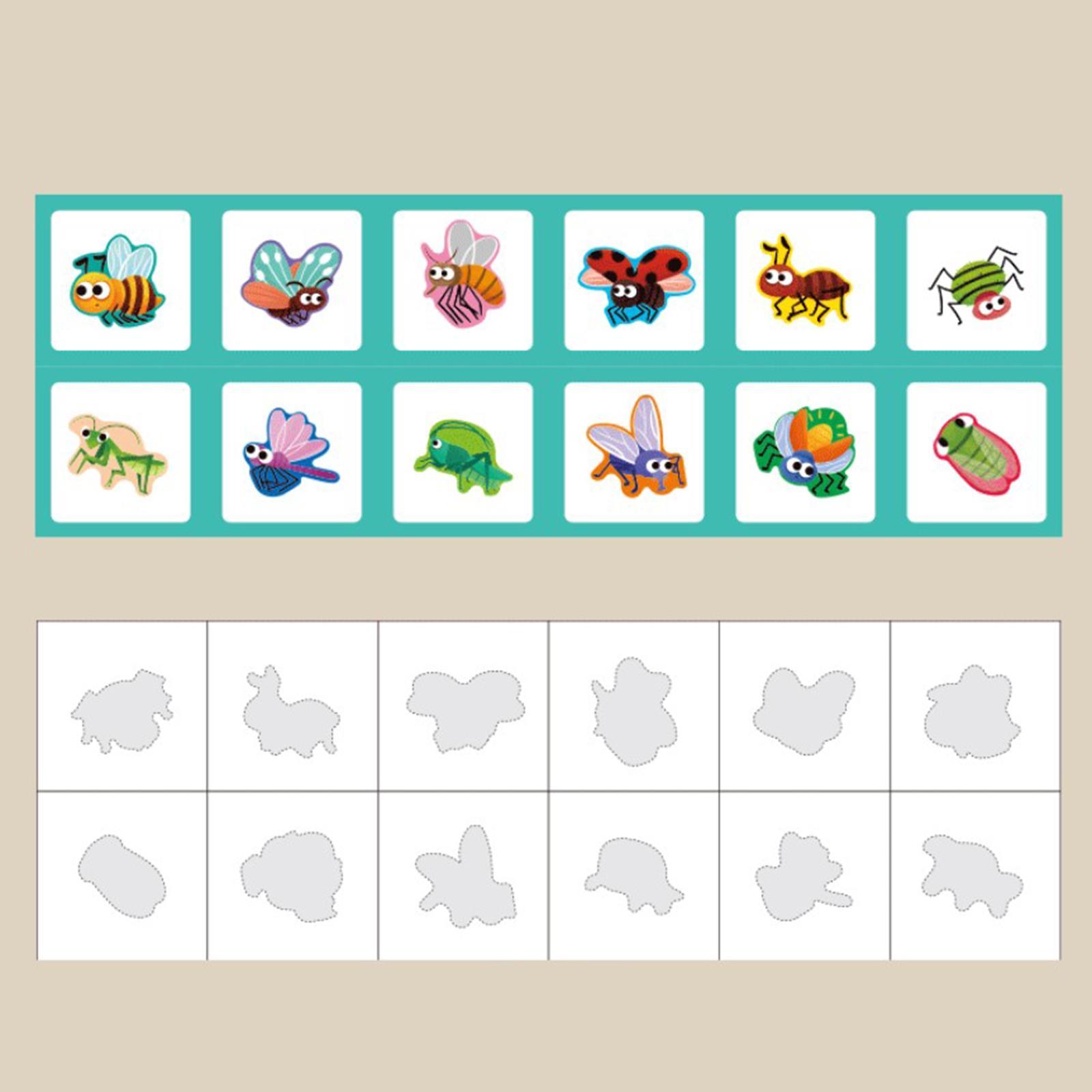 Animal Blocks Threading Toy Learning Activities for Ages 3 4 5 Years Old
