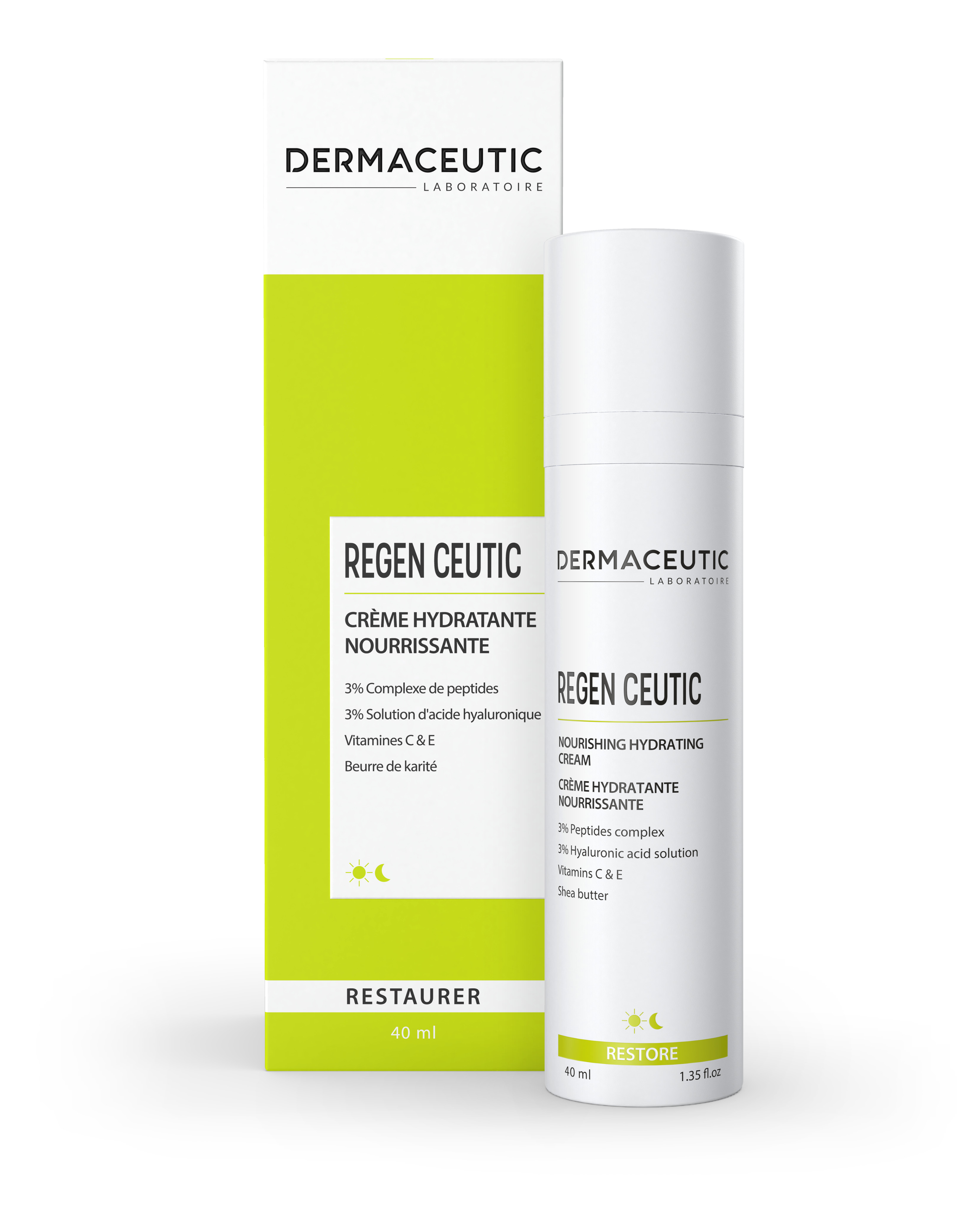 Kem dưỡng ẩm dành cho da lão hóa Dermaceutic Pháp - Regen Ceutic