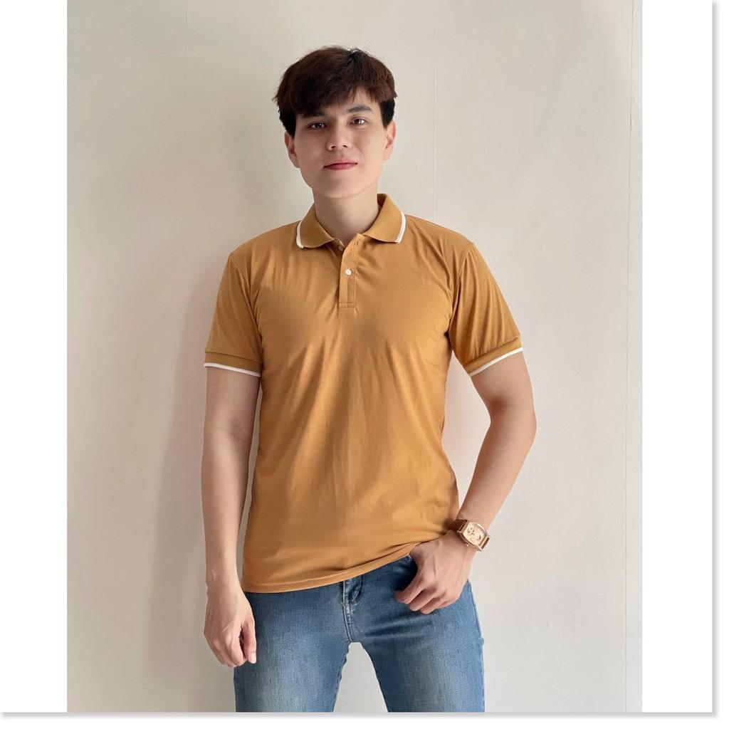 ÁO THUN CỔ TRỤ CẶP ĐÔI,THIẾT KẾ HỌA TIẾT TRƠN NHƯNG RẤT SANG TRỌNG,CHẤT LIỆU VÃI CÓ GIẢN VÀ MỀM MỊN THỜI TRANG KING STOR