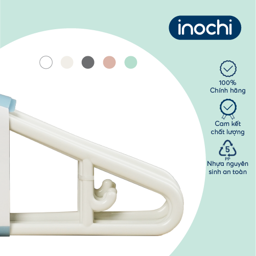 Móc áo mỏng Inochi - Hara 184 màu Trắng/Xanh/Ghi/Hồng