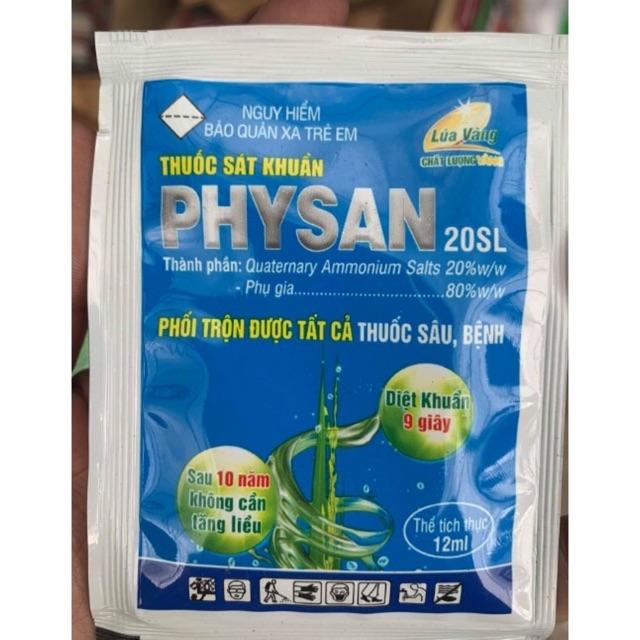THUỐC SÁT KHUẨN PHYSAN 20SL TRỪ BỆNH THỐI NHŨN