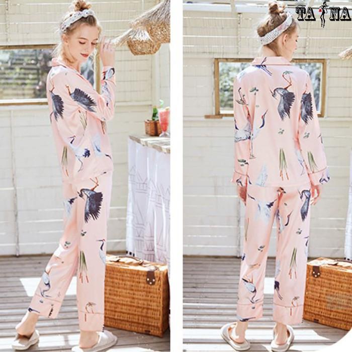 [XẢ KHO, GIẢM GIÁ] Đồ bộ pijama mặc nhà lụa cao cấp