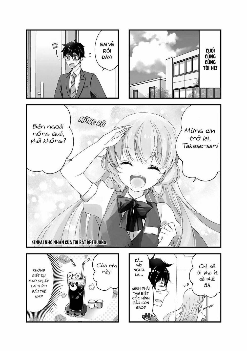 senpai nhỏ nhắn của tôi rất dễ thương chapter 13 2