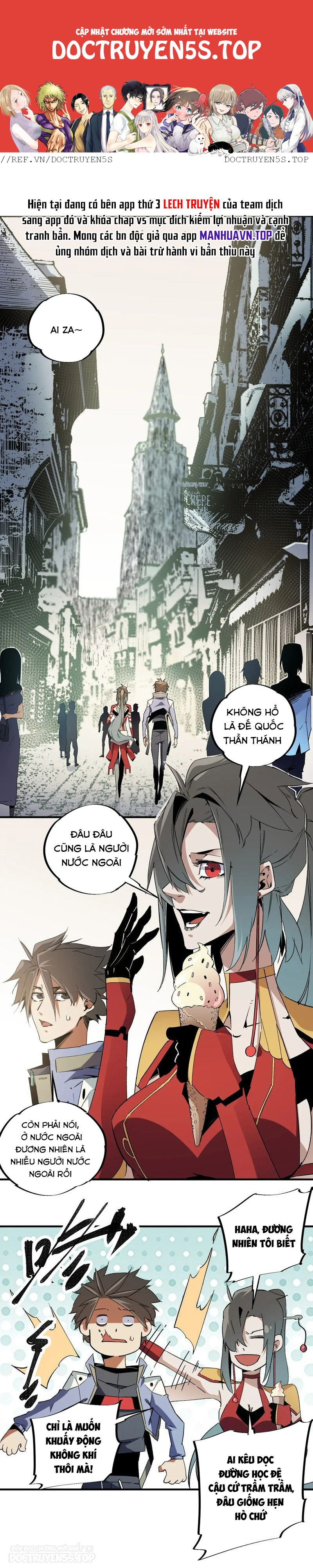 toàn dân chuyển chức: không có chức ta kết thúc thần minh chapter 61 2