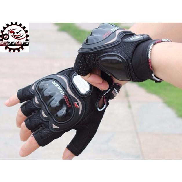 Phụ kiện đi phượt- Bao tay biker- Bao tay cụt ngón