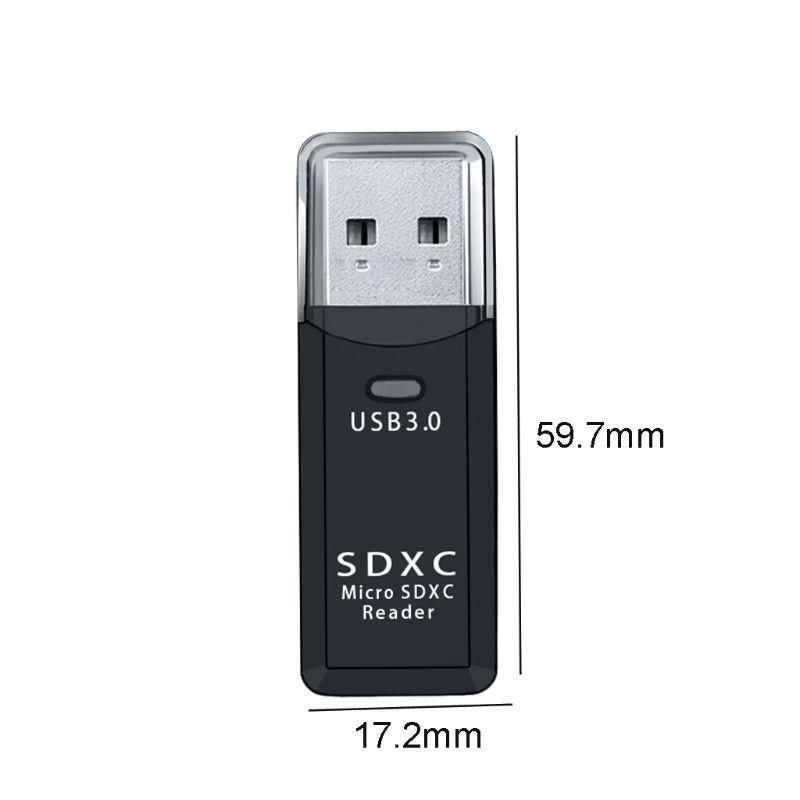 Đầu Đọc Thẻ Nhớ Usb 3.0 Tốc Độ Cao Hd 2 Trong 1 Cho Pc Laptop