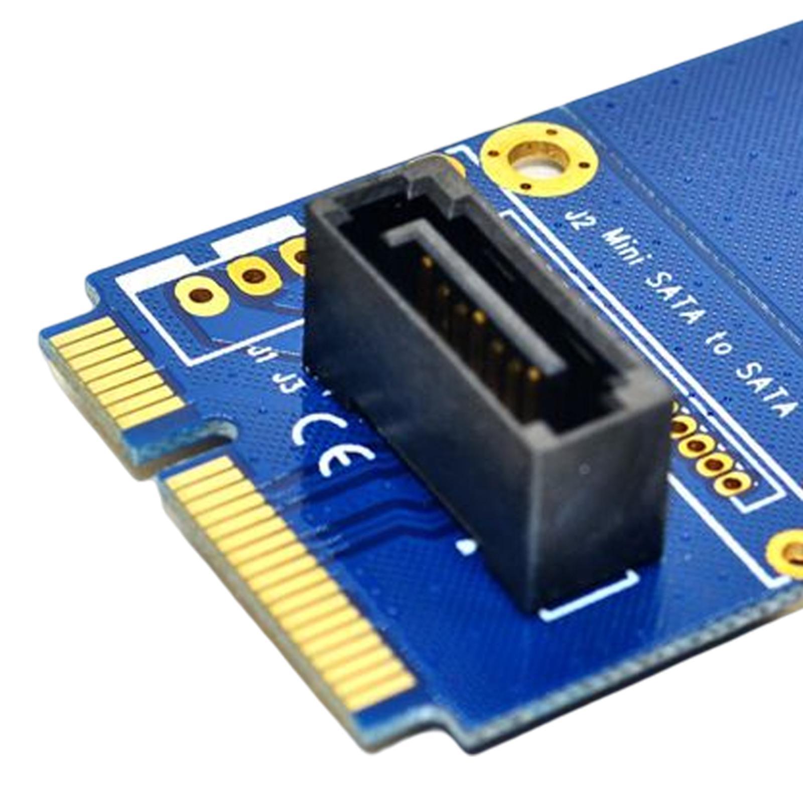 MSATA to Adapter Card Vertical Converter PCIe Expansion