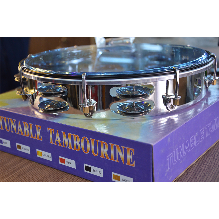 Trống Lắc Tay - Lục Lạc Gõ Bo Tambourine TONY thương hiệu USA siêu vang 