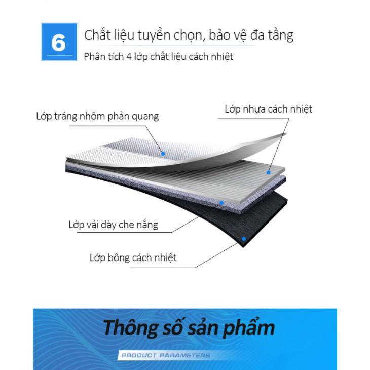 Rèm che nắng ô tô tự động gấp gọn, chống nắng cách nhiệt - SUPER STORE