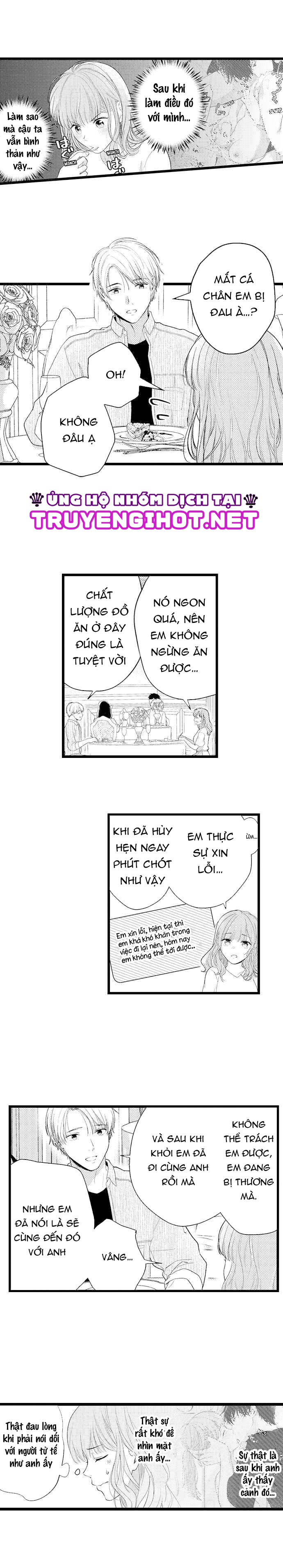 chỉ 3 giây sau, anh ấy như biến thành quái thú chapter 16.2 2