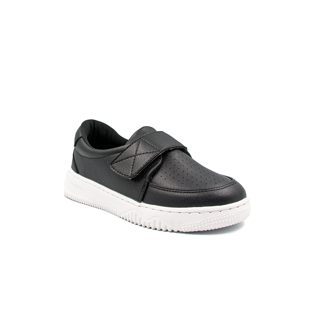 Giày Sneaker Nữ TOMOYO Da Microfiber Quai Dán TMW328